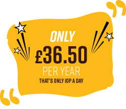 ONLY 10P A DAY